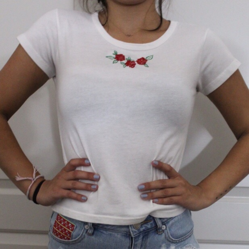 Brandy Melville Rose Tee